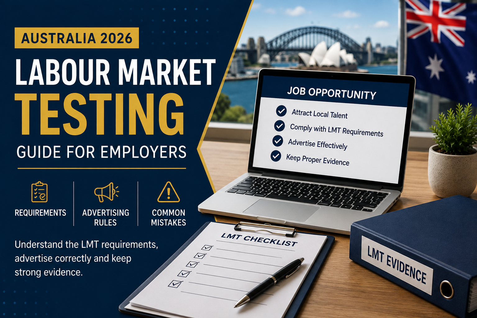 Labour Market Testing Australia 2026: Requirements, Advertising Rules and Common Mistakes